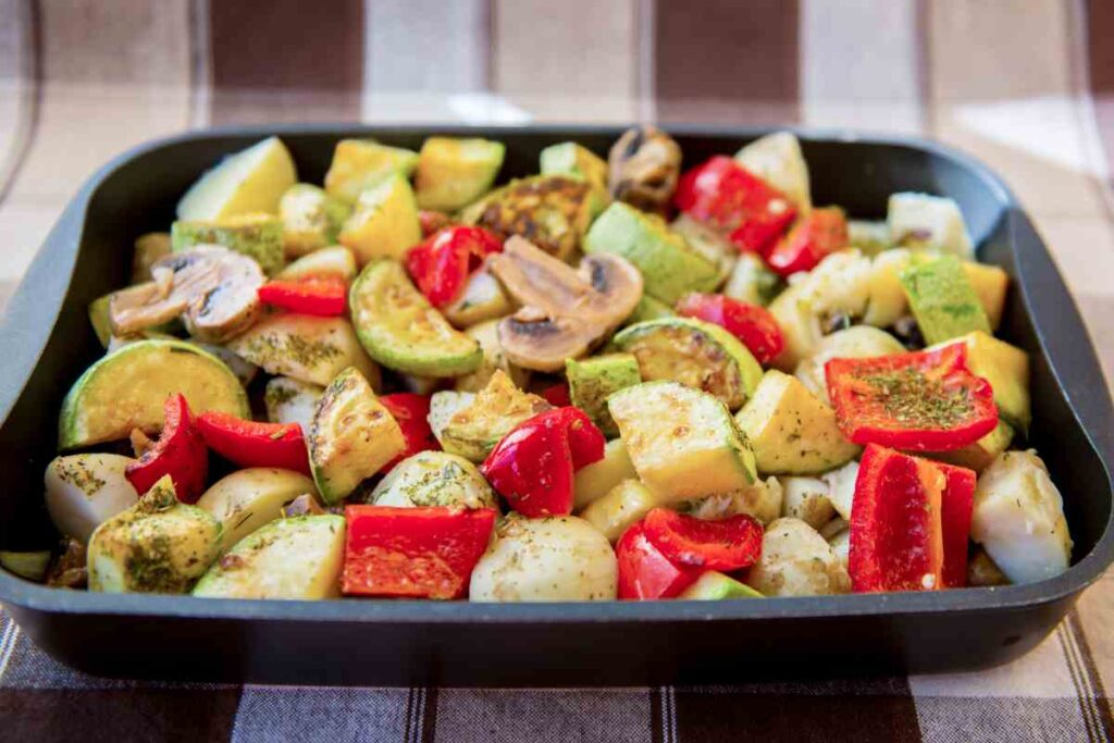 Tiella Teramana in una teglia