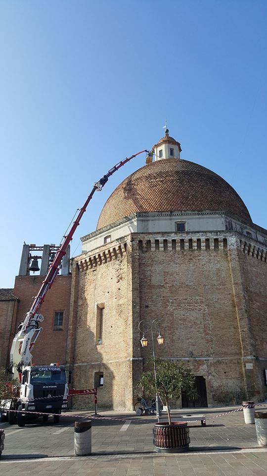 Giulianova, nuova illuminazione per la Cupola di San Flaviano