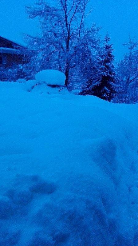 Neve, zone senza luce e acqua a Torricella e Bellante FOTO