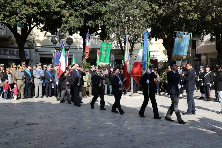 Pescara, le celebrazioni della Giornata dell’Unità nazionale e delle Forze Armate