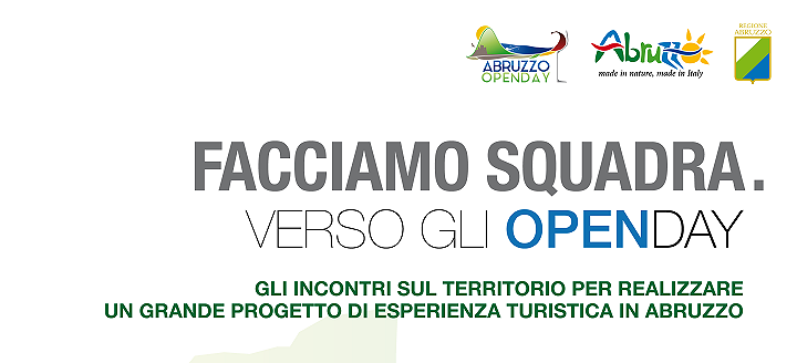 Abruzzo Open day, avviso per creare ‘trailer dei grandi eventi’