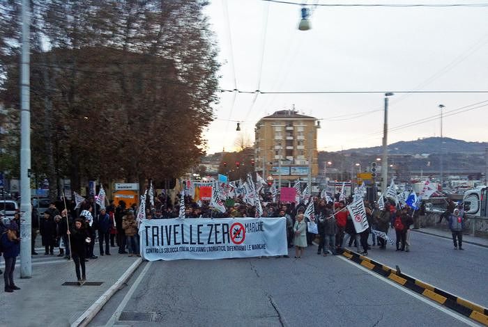Trivelle nell’Adriatico, in 700 alla manifestazione di Ancona