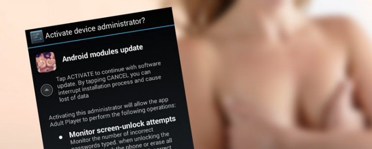 App Porno sequestra telefoni Android: fa selfie e chiede il riscatto