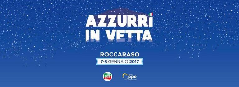 Forza Italia, annullato in Abruzzo ‘Azzurri in Vetta’ per rispetto Rigopiano