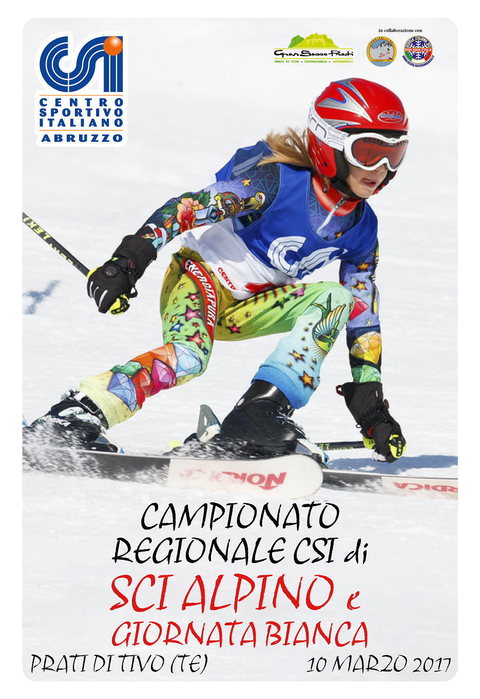 Pietracamela, i campionati di sci del CSI ai Prati di Tivo