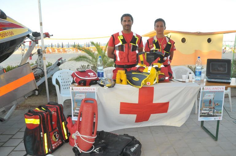 Giulianova Spiagge Sicure 2015: ‘Potenziato il dispositivo grazie a Croce Rossa, ASL e Guardia Costiera’