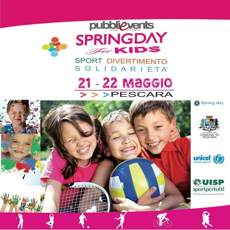 Pescara, torna lo Spring Day: week end di sport e solidarietà