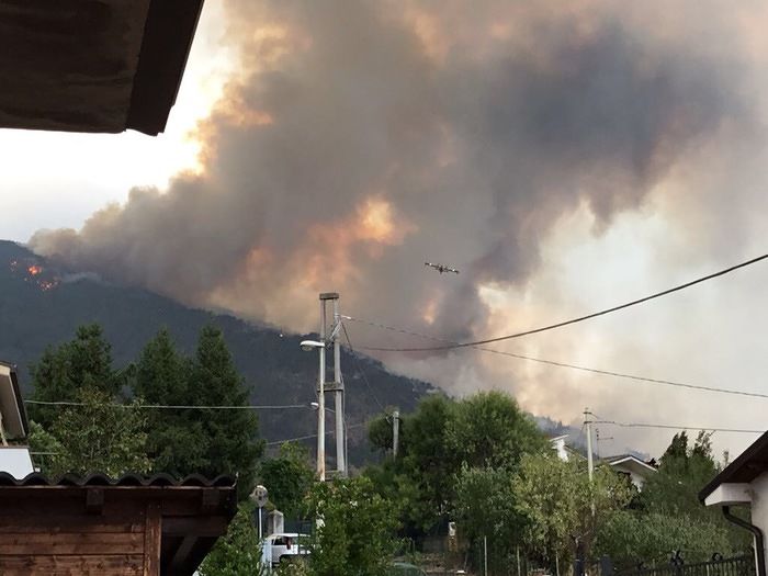 Incendio Monte Morrone, Arta diffonde i primi dati sul monitoraggio dell’aria