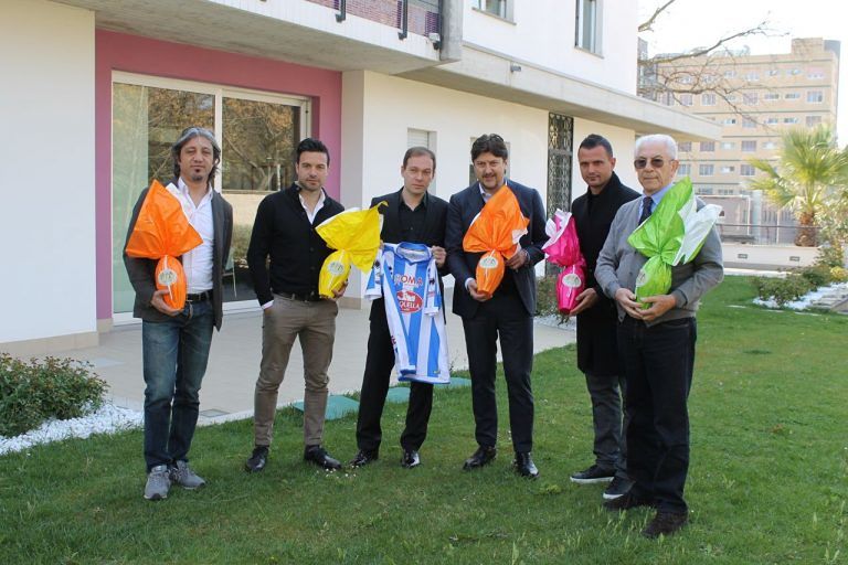 Solidarietà, la Pescara Calcio adotta una stanza di Casa Ail