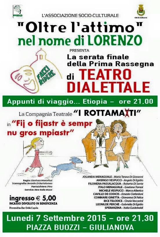 Giulianova, il teatro dialettale in piazza Buozzi chiude il sipario con I Rottamatti