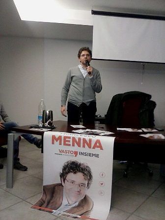 Vasto, Francesco Menna incontra i cittadini