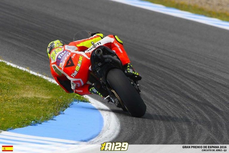 MotoGP, Iannone settimo tra le difficoltà in Spagna