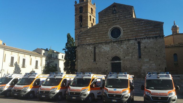 Teramo, nuove ambulanze per la città: “Ospedali su strada”