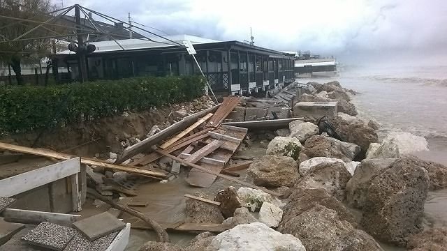 Maltempo e mareggiate in provincia, Confcommercio Chieti e sindacato balneatori chiedono aiuto alla Regione