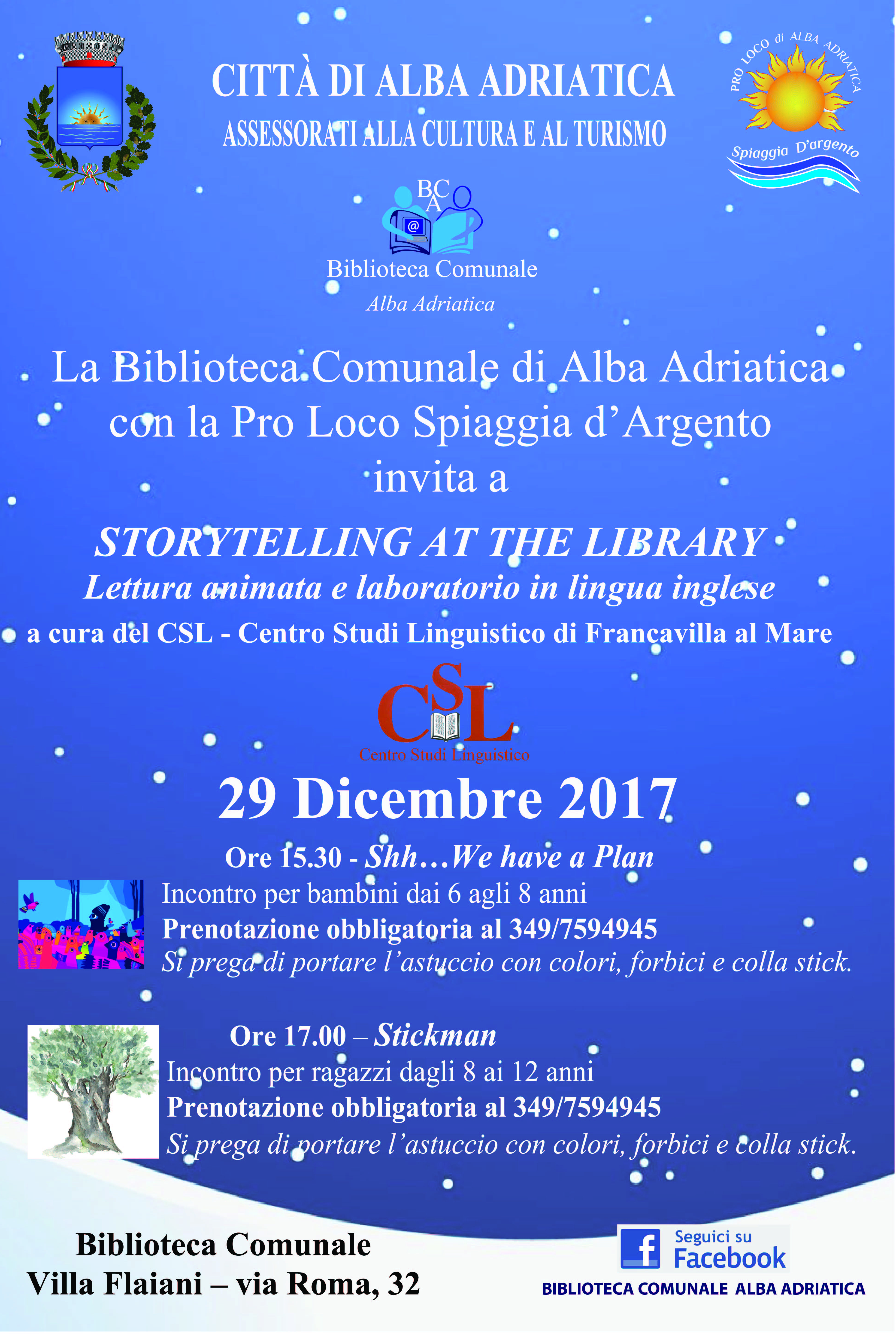 Alba Adriatica In Biblioteca Letture Animate In Lingua Inglese Ultime Notizie Cityrumors It News Ultima Ora