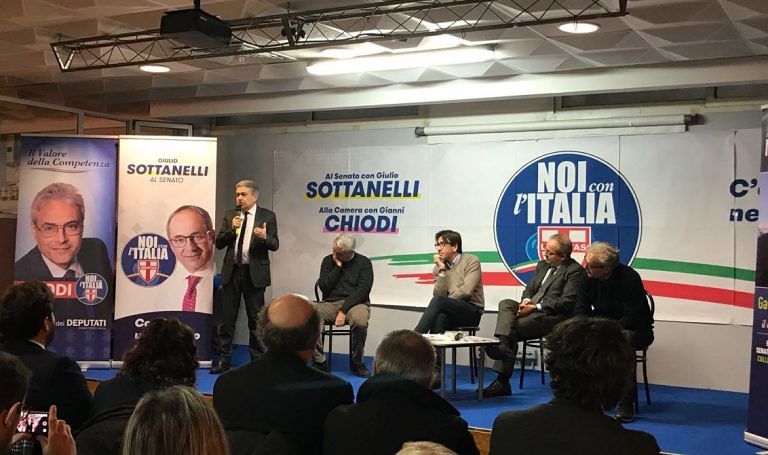 Elezioni, Chiodi, Sottanelli e Quagliariello chiudono la campagna elettorale a Teramo