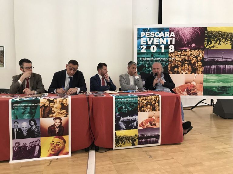 Pescara, estate 2018: presentato il Calendario Unico degli eventi