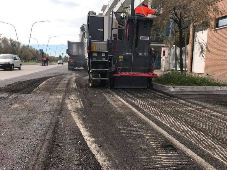Pescara, riviera: “Giovedì l’asfalto anche sul secondo tratto”