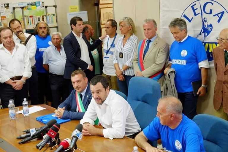 Silvi, scontro Comignani-Scordella sulla visita di Salvini