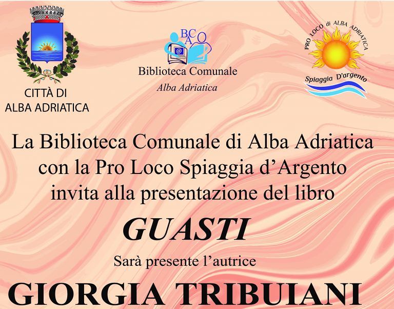 Alba Adriatica, Giorgia Tribuiani presenta “Guasti” a Villa Flaiani