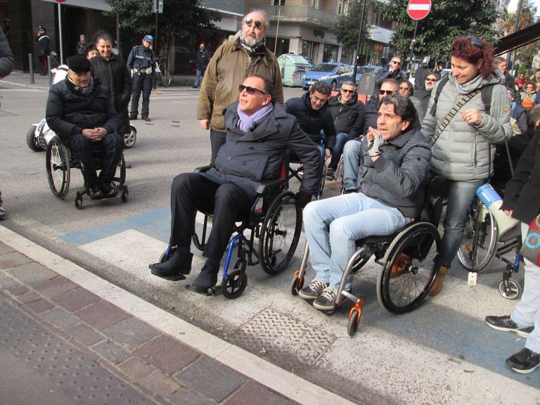 Pescara, Carrozzine Determinate: “Area di risulta fa cassa sui disabili”