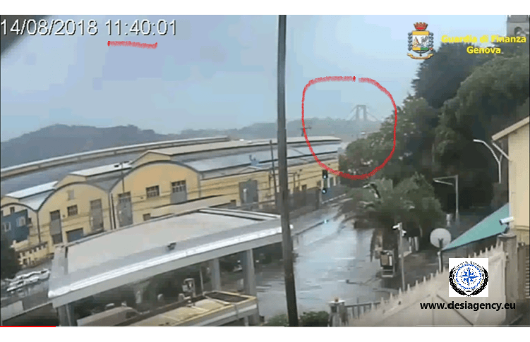Crollo ponte Morandi: esposto bis in Procura a Teramo