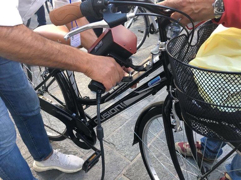 Pescara, parte la punzonatura contro i furti delle bici
