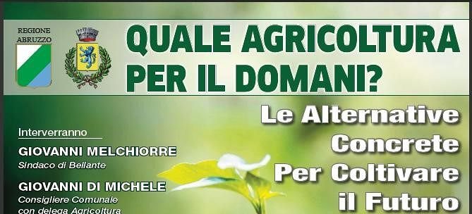 L’agricoltura del domani: convegno a Bellante