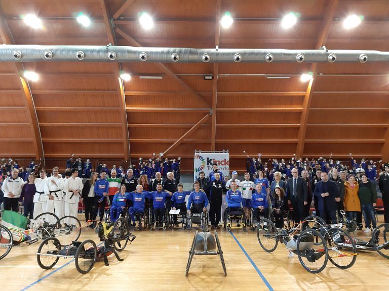 Settimana dello Sport Paralimpico: a Pineto è arrivata la Nazionale di ciclismo FOTO