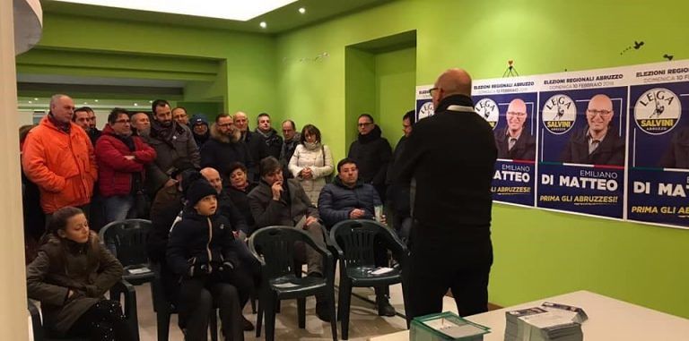 Elezioni, Emiliano Di Matteo “apre” la sede elettorale di Sant’Egidio alla Vibrata