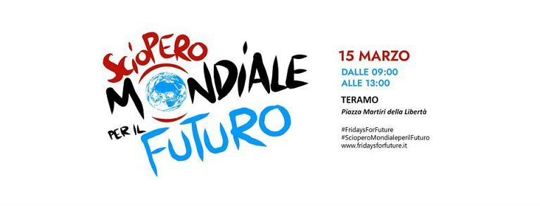 #FridaysForFuture: anche licei e università di Teramo partecipano allo sciopero per il clima