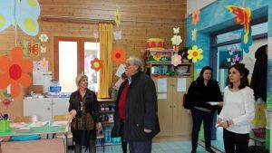Giulianova, il commissario Soldà a pranzo con gli alunni della scuola di via Gobelli