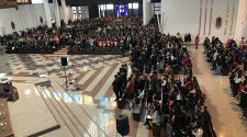 Cento giorni agli esami, migliaia di studenti al Santuario di San Gabriele FOTO VIDEO