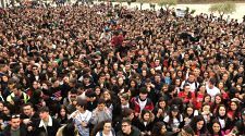 Cento giorni agli esami, migliaia di studenti al Santuario di San Gabriele FOTO VIDEO