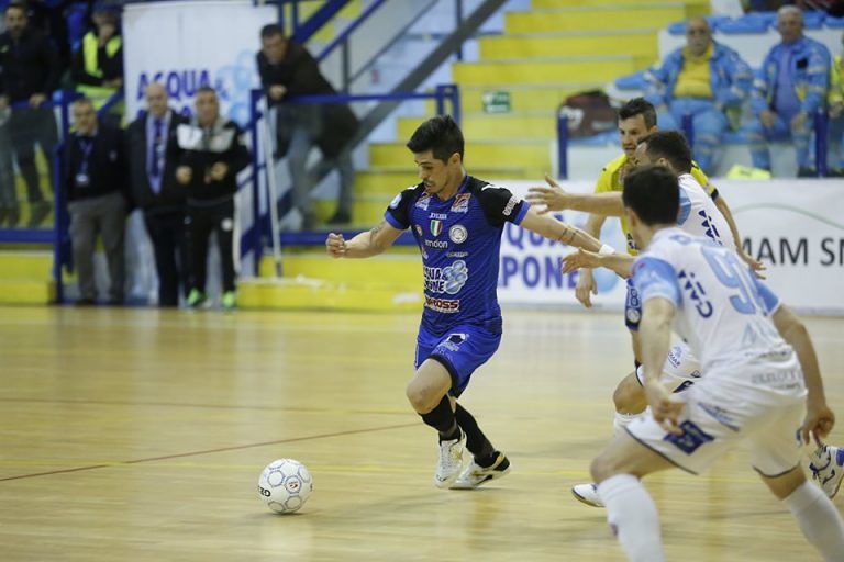 Futsal, Acqua e Sapone torna avanti nella serie contro Napoli