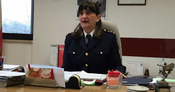 Nadia Carletti torna a Teramo alla guida della polizia stradale