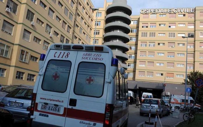 Coronavirus: un sospetto positivo ricoverato all’ospedale di Pescara