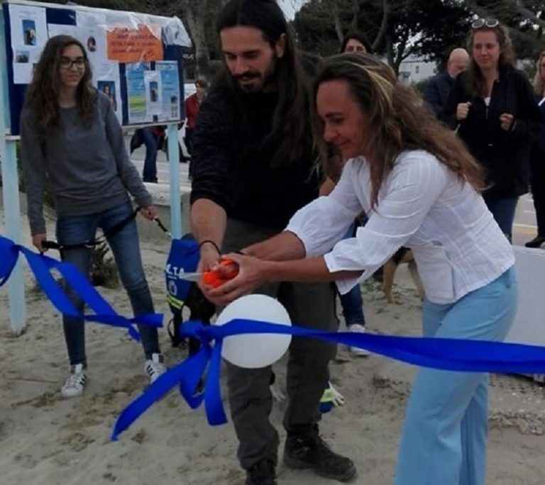 Giulianova, inaugurata la ‘nuova’ spiaggia per cani