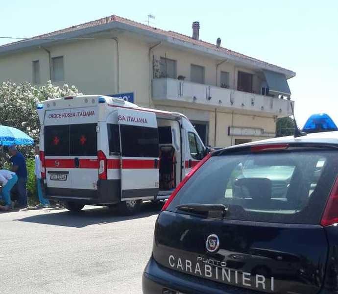 Giulianova, incidente sulla statale Adriatica: ferito uomo con lo scooter e traffico a rilento