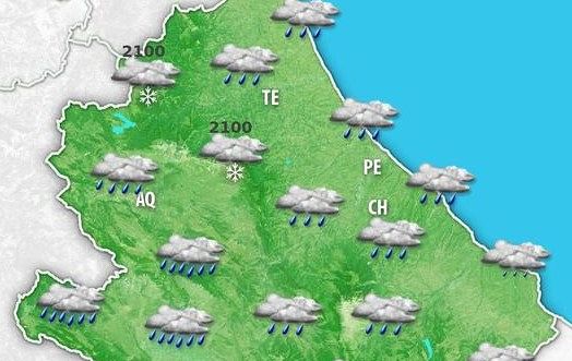Venti di burrasca e temporali in Abruzzo: previsioni per le prossime ore