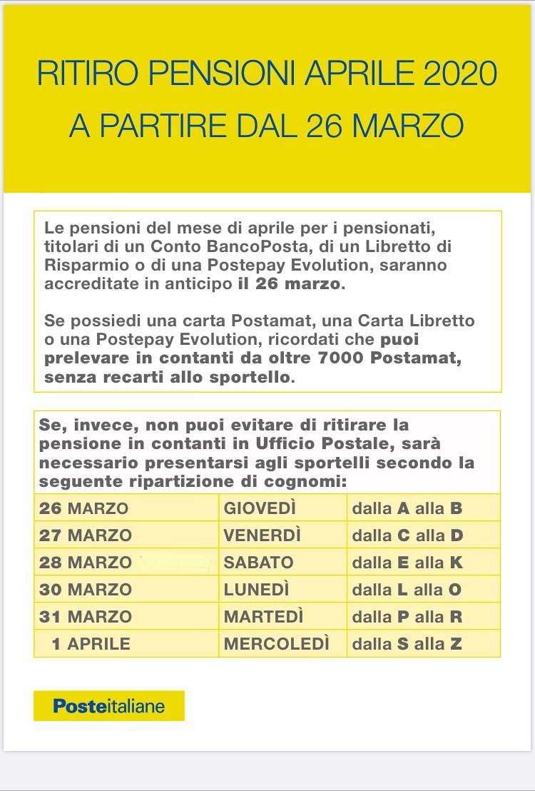 Giulianova, pensioni anticipate: ecco il calendario