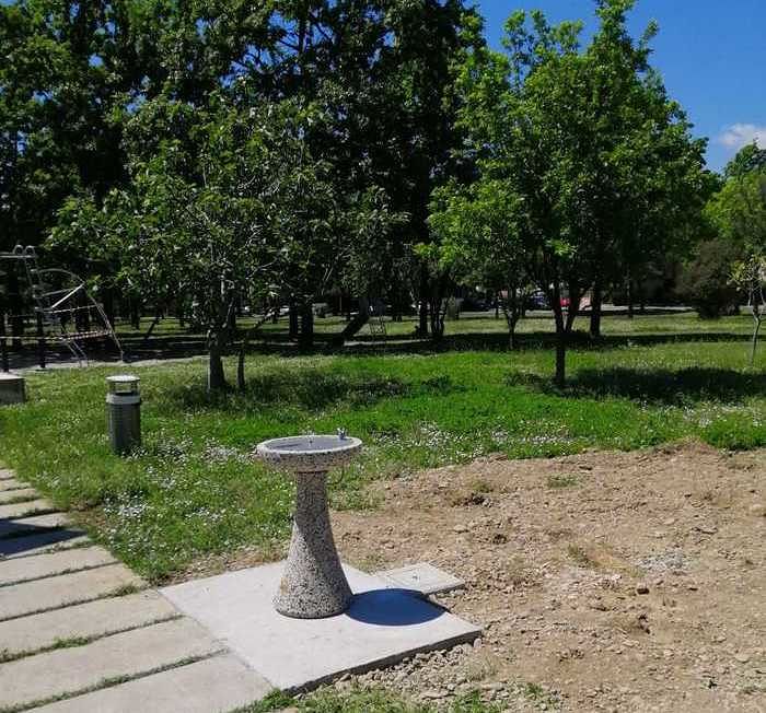 Giulianova, anche il Parco dell’Annunziata ha la sua fontanella
