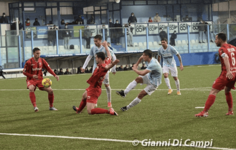 Serie C, il Teramo fa 1-1 in casa della Virtus Francavilla