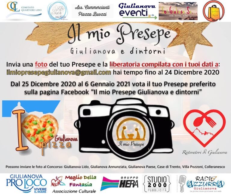 Giulianova, il concorso fotografico della Pro Loco dedicato al Presepe