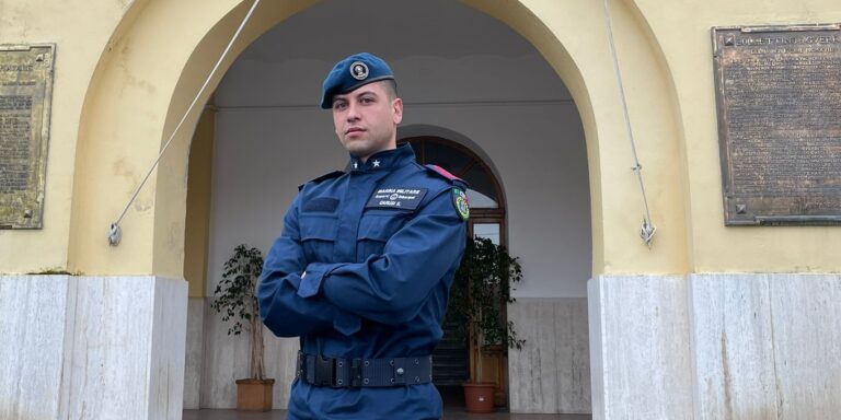 Cologna Spiaggia, Stefano Carusi nell’élite dei palombari della Marina Militare Italiana