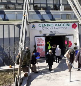 Avezzano, nuovo centro vaccinale alla Palestra ‘Vivenza’