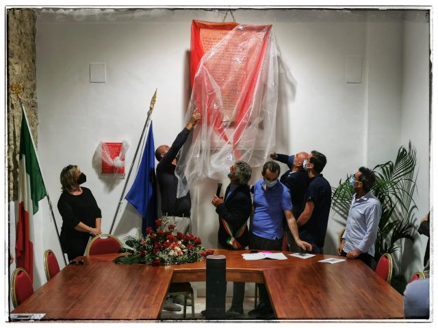 Archi, inaugurata la nuova Sala Comunale dedicata alle vittime di Rigopiano