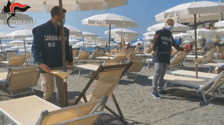 Nas negli stabilimenti balneari: interventi a Pescara, Francavilla e Ortona-VIDEO