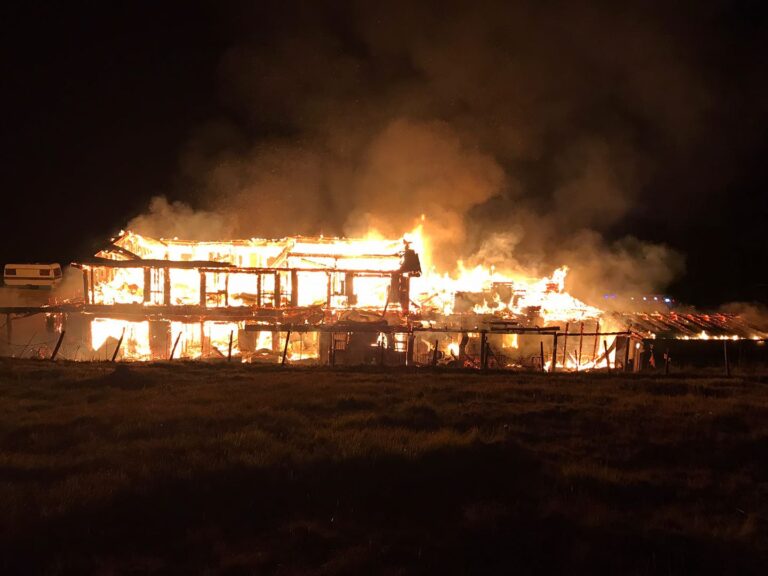 Fonte Vetica, incendio distrugge il ristorante VIDEO-FOTO