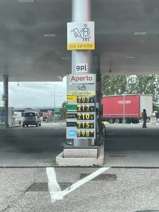 prezzi gasolio benzina ottobre 2021